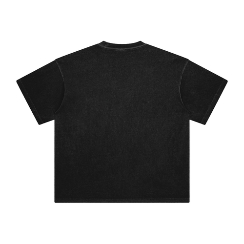 Streetwear,Boxy,Washed,Unisex,Oversized